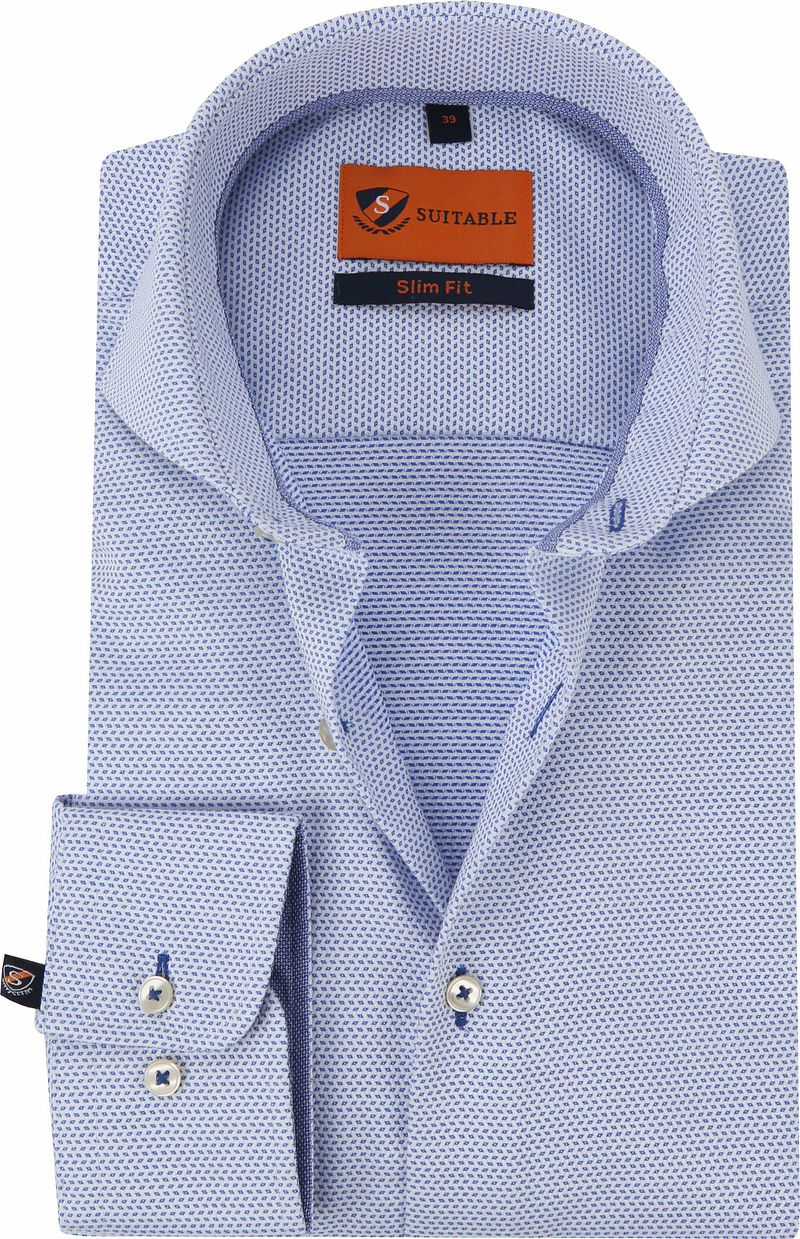 Suitable Chemise 199-3  Bleu taille 38