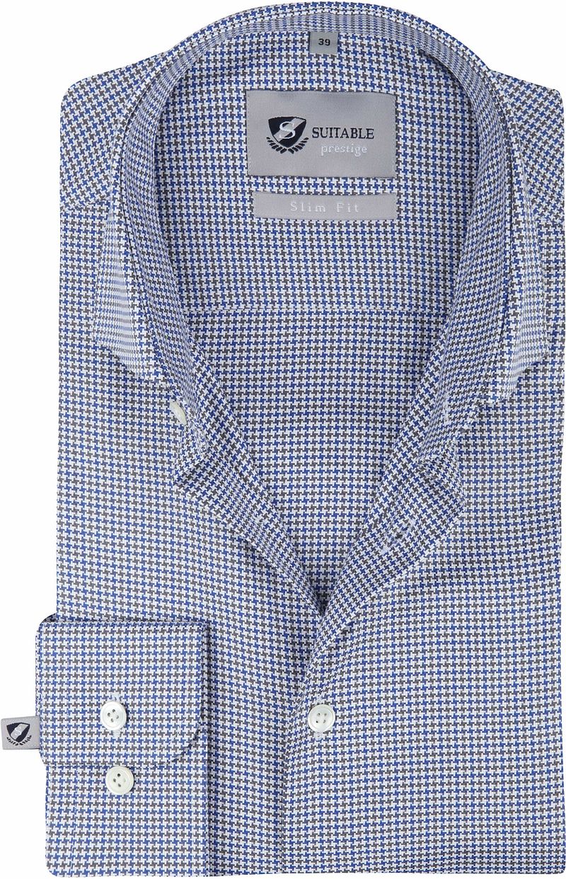 Suitable Chemise 187-4  Bleu taille 38