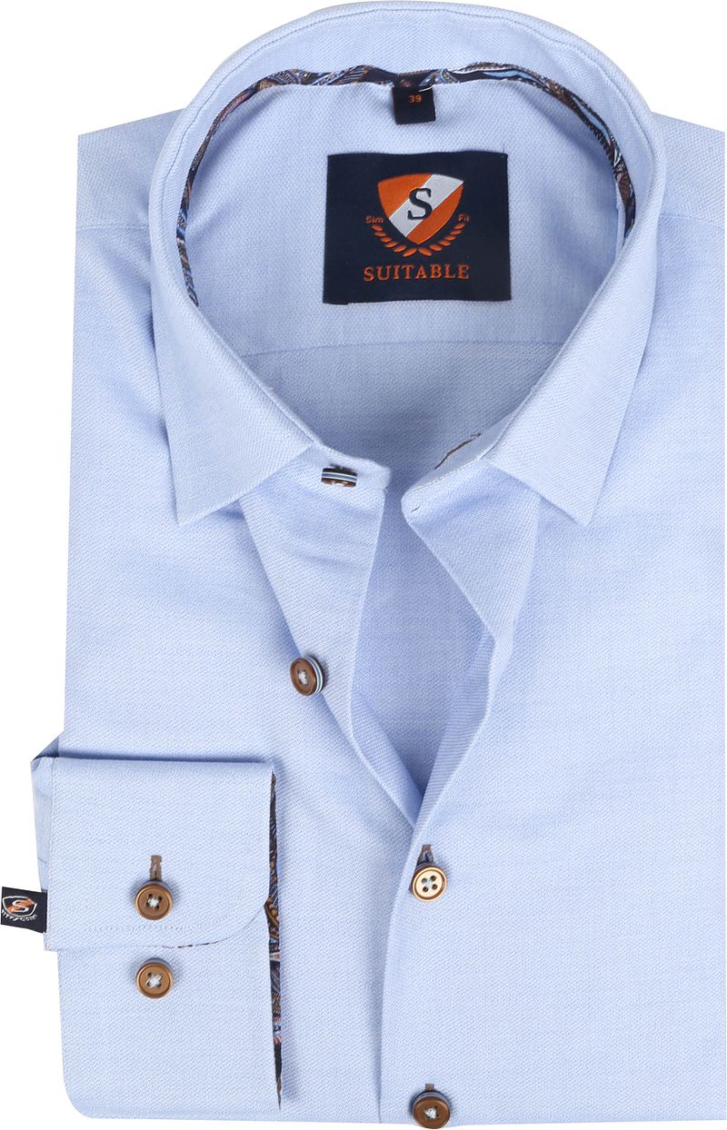 Suitable Chemise Smart HBD Clair Bleu clair Bleu taille 40