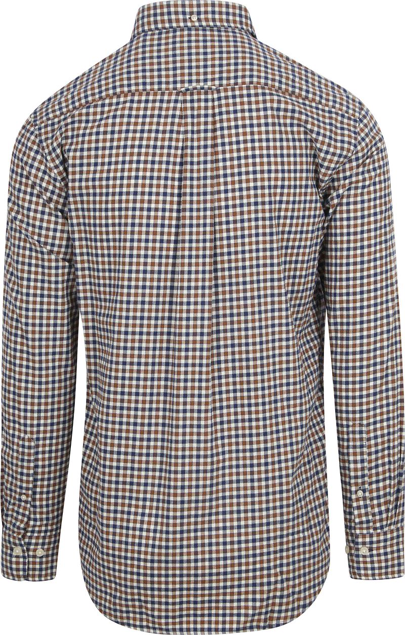 Gant Overhemd Twill Gingham Multicolour