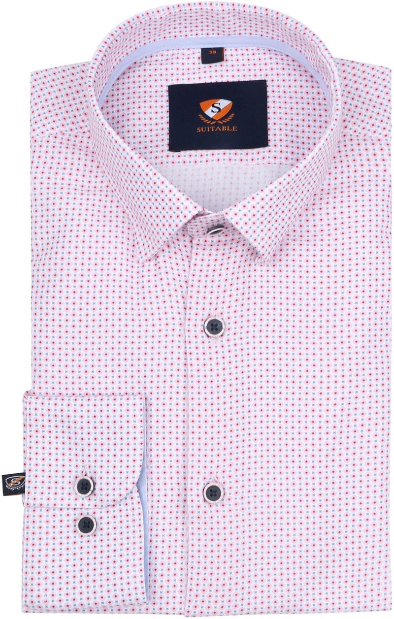Suitable Overhemd Print Roze