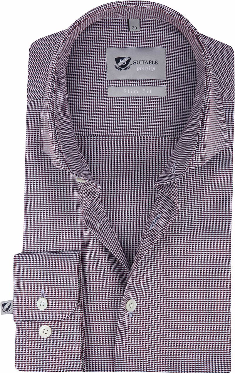 Suitable Chemise 187-3  Bordeaux taille 39