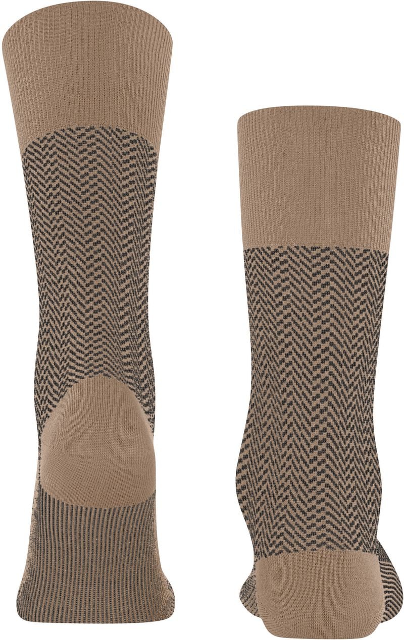 Falke Airport Herringstripe Sok Beige