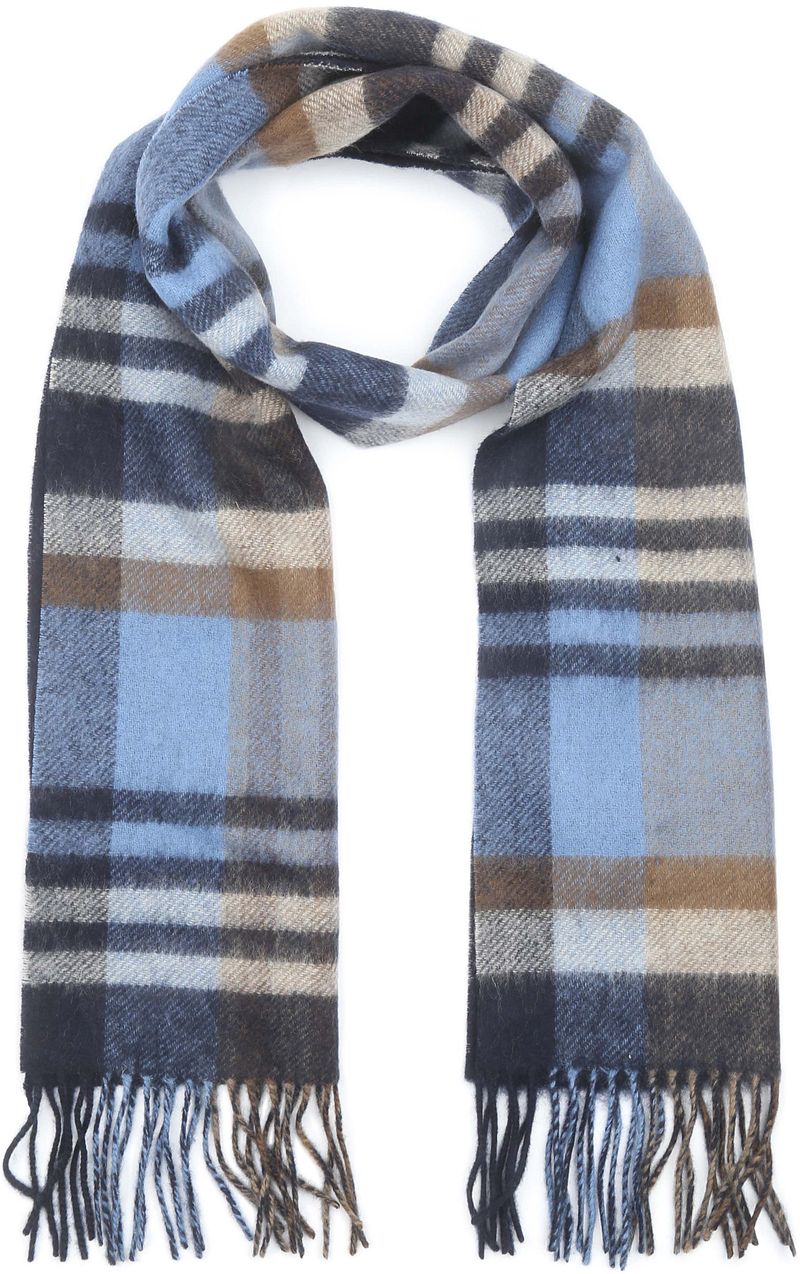 Barbour Sjaal Field Reversible Navy