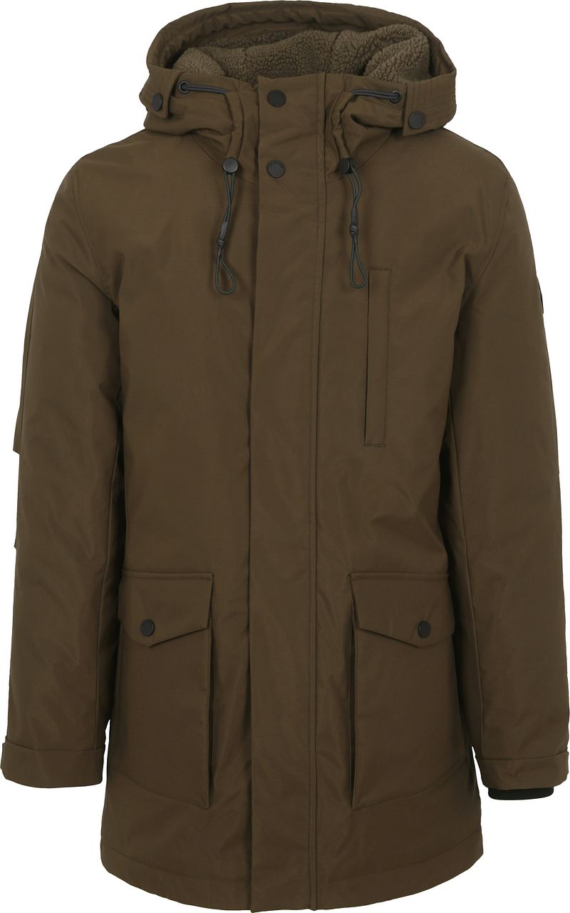 NO EXCESS Winterjack met een capuchon