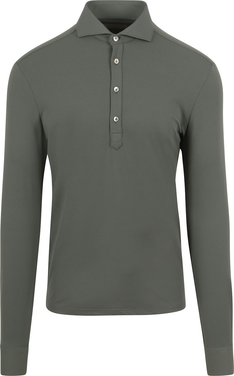 John Miller Poloshirt Camiche Groen