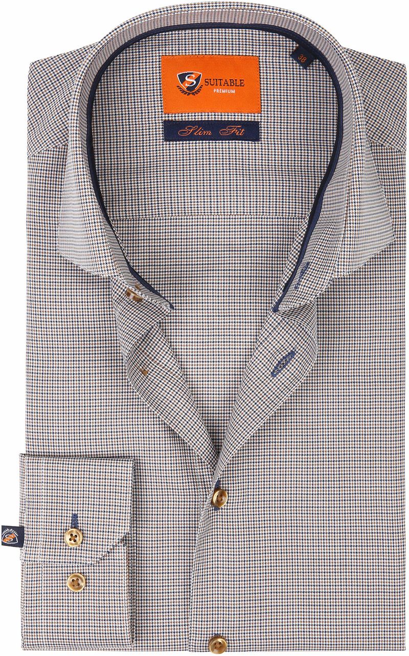 Suitable Hemd Karo D82-05 - Größe 43 günstig online kaufen