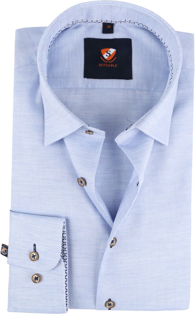 Suitable Chemise Mélanger Bleu taille 38