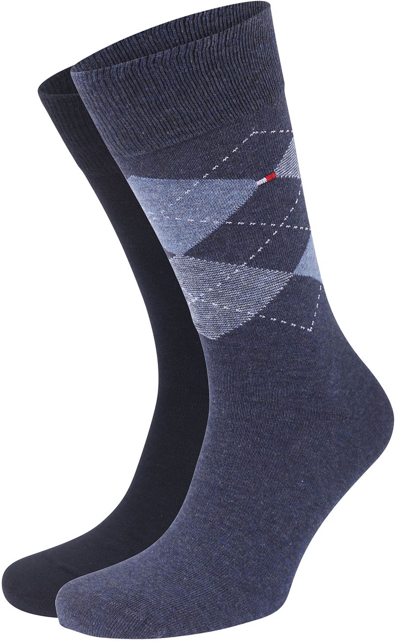 Tommy Hilfiger 2-Pack Socken Jeans - Größe 39-42 günstig online kaufen