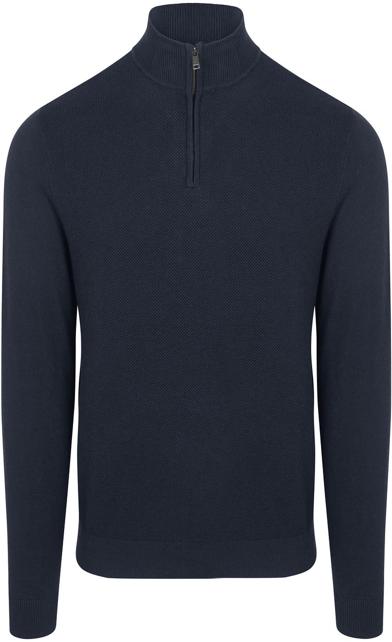 McGregor Half Zip Pullover Merinowolle Navy - Größe XXL günstig online kaufen