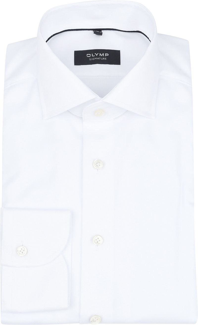 OLYMP Signature Twill Hemd Weiß - Größe 39 günstig online kaufen