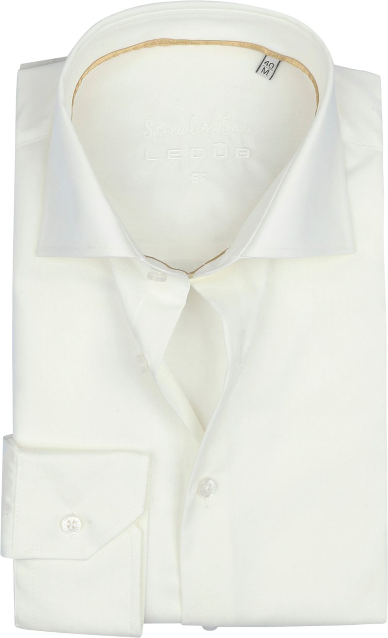 Ledub Overhemd Off-White