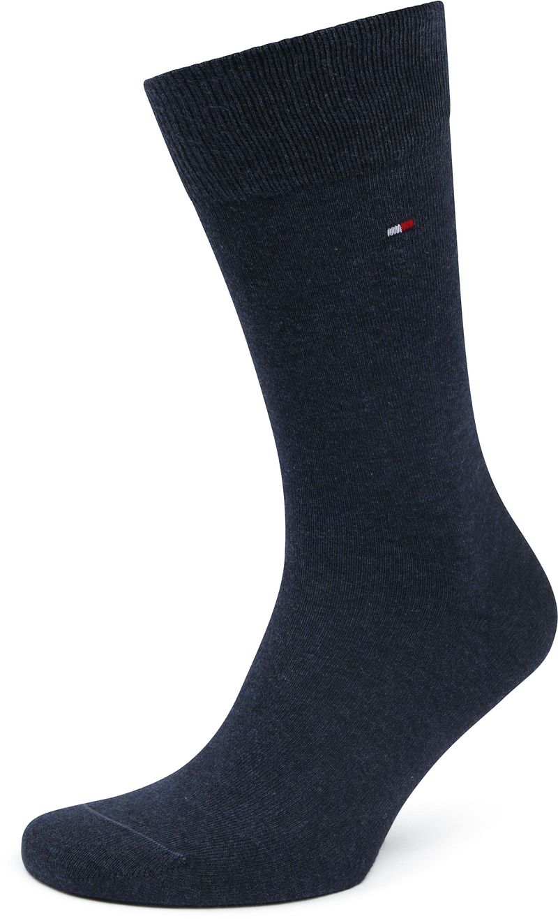 Tommy Hilfiger 2-Pack Socken Navy - Größe 43-46 günstig online kaufen