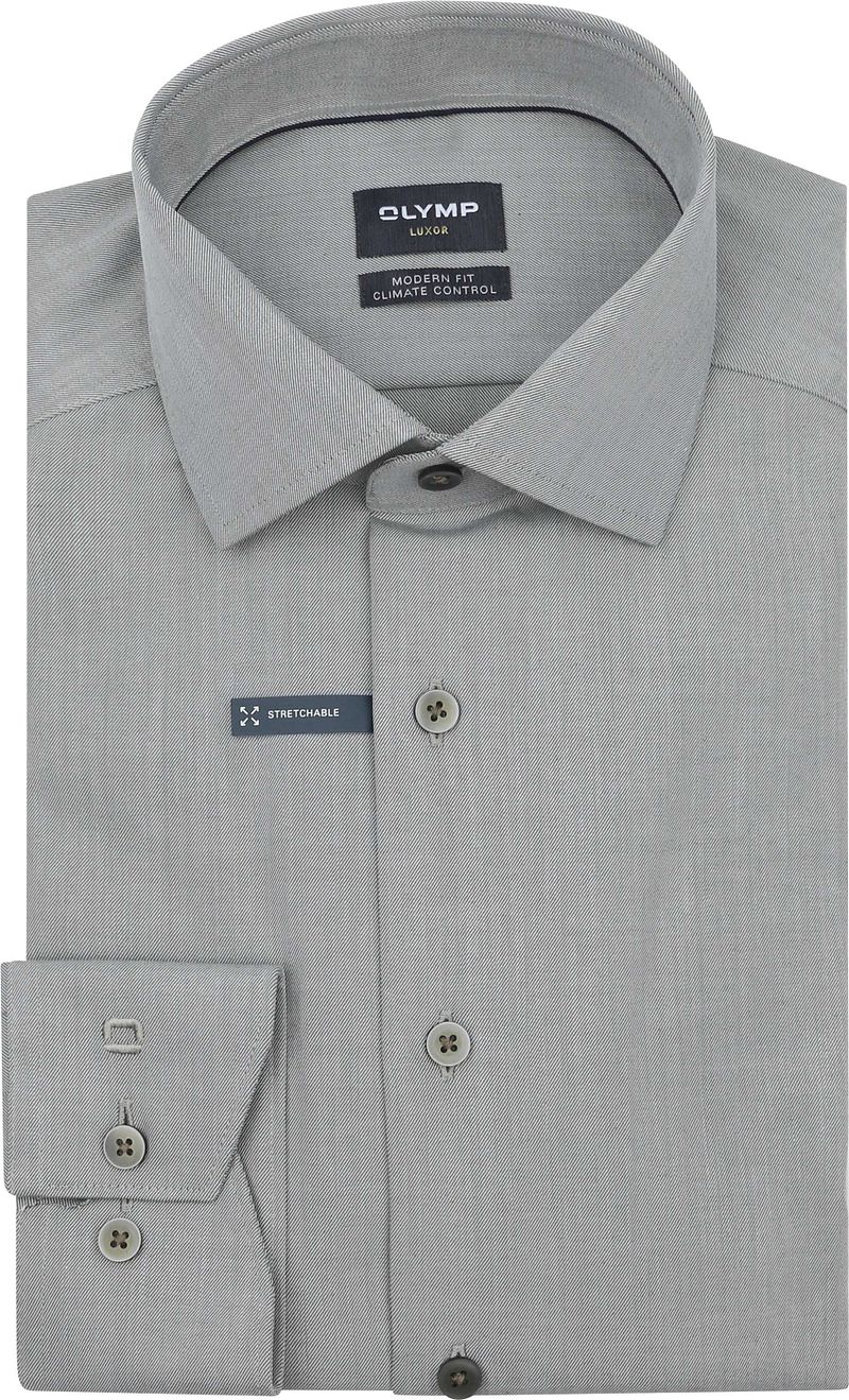 OLYMP Luxor 24/Seven Hemd Grün - Größe 41 günstig online kaufen