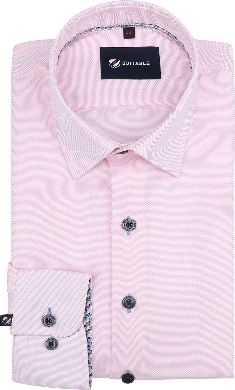 Suitable Overhemd Oxford Roze