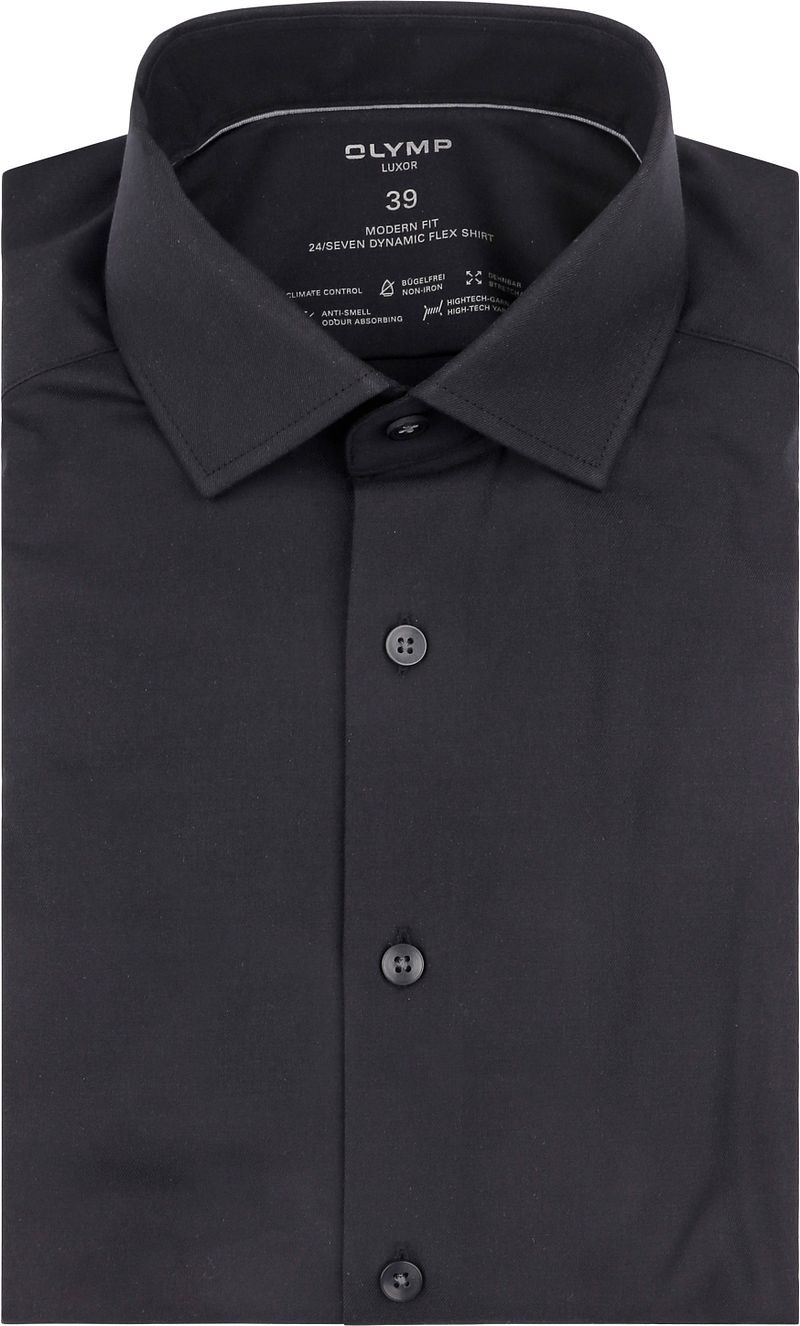 Olymp Luxor 24/Seven Overhemd Navy