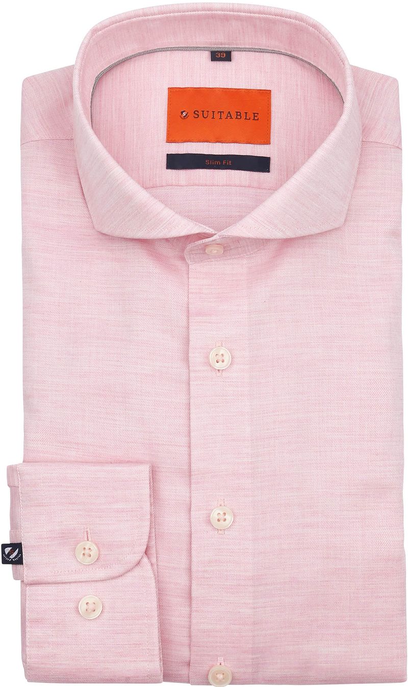 Suitable Melange Hemd Rosa - Größe 39 günstig online kaufen