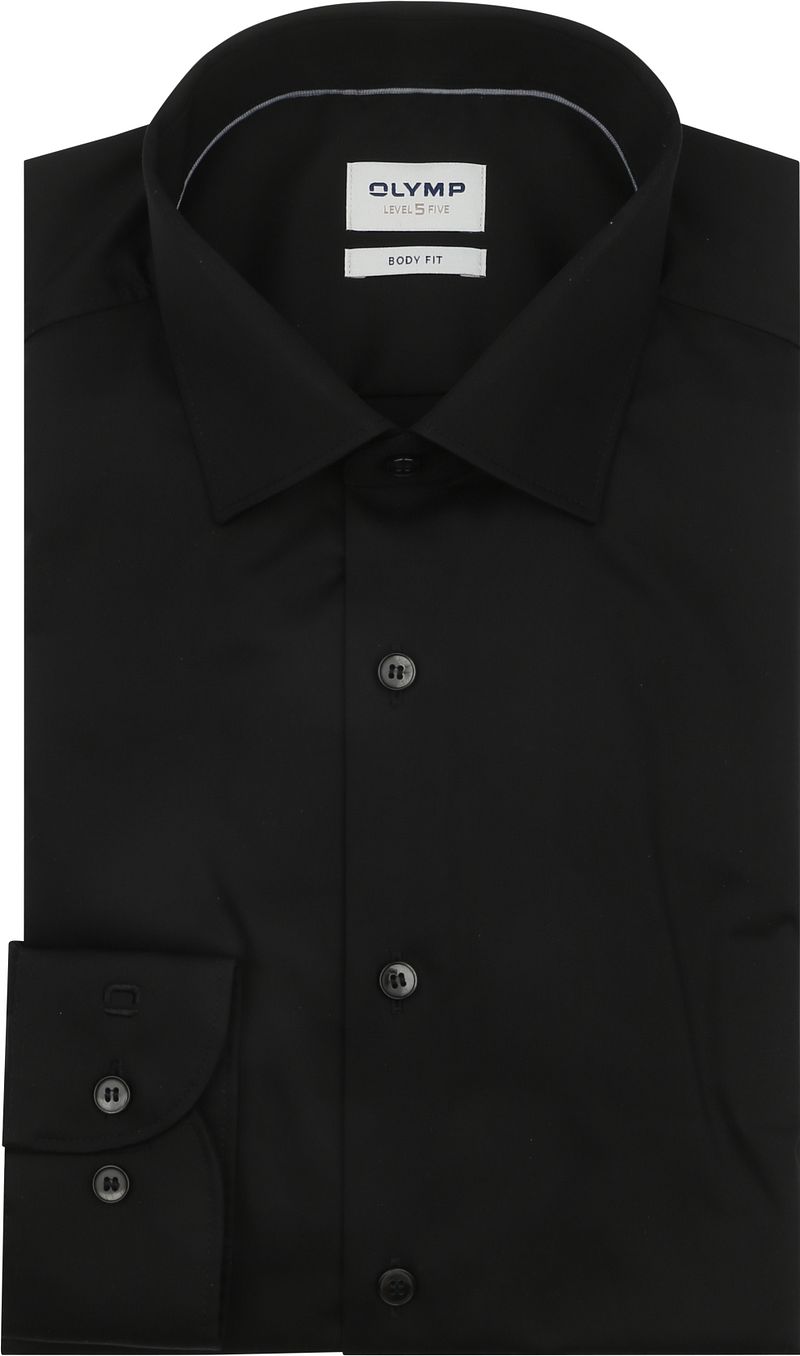 OLYMP Level 5 Hemd Schwarz - Größe 40 günstig online kaufen