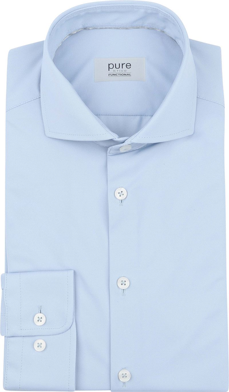 Pure The Functional Shirt Super Stretch Lichtblauw