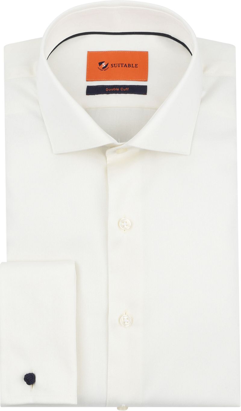 Suitable Hemd Ecru  - Größe 39 günstig online kaufen