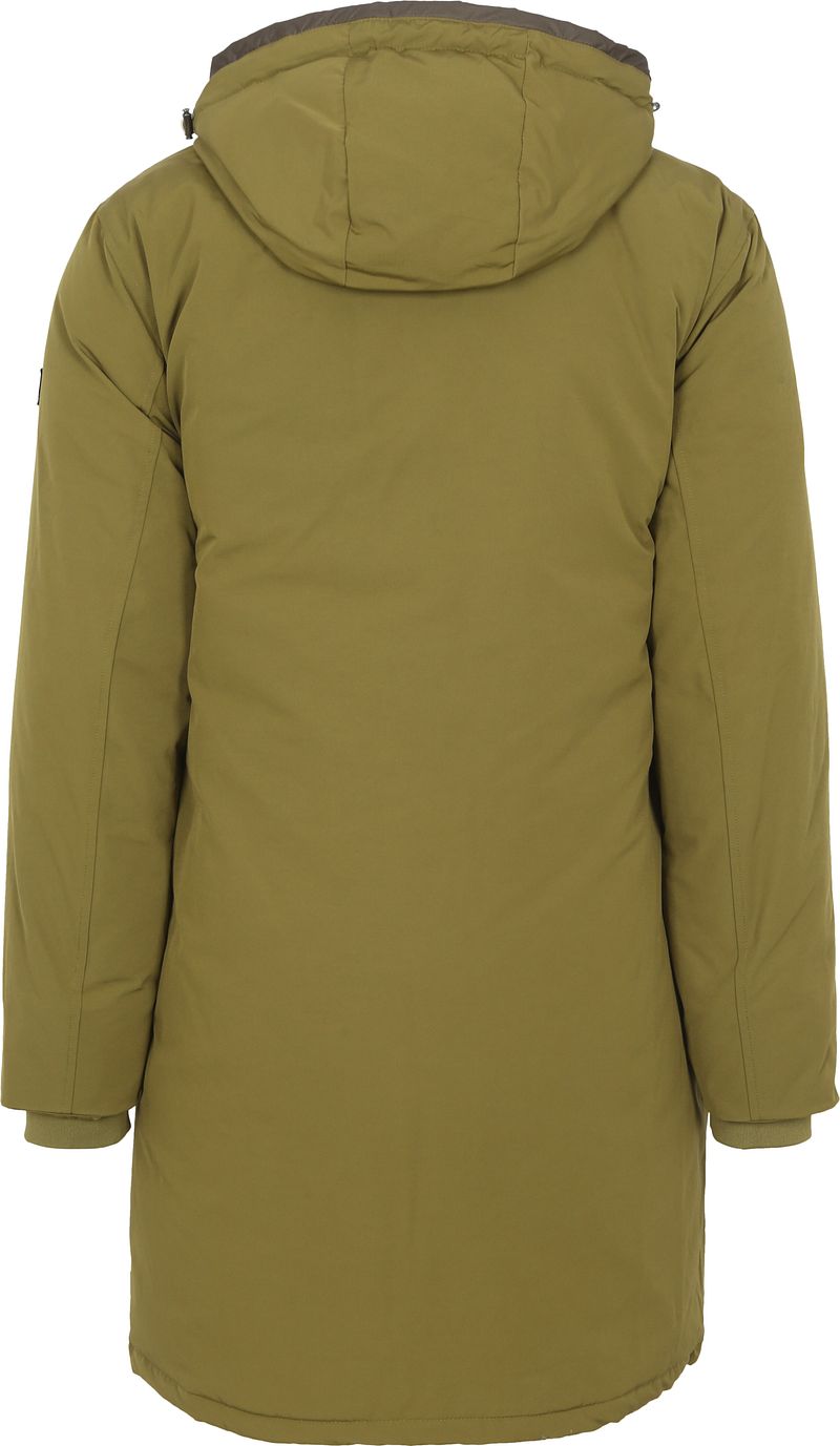 Scotch and Soda Scotch & Soda Parka Jas Olijfgroen