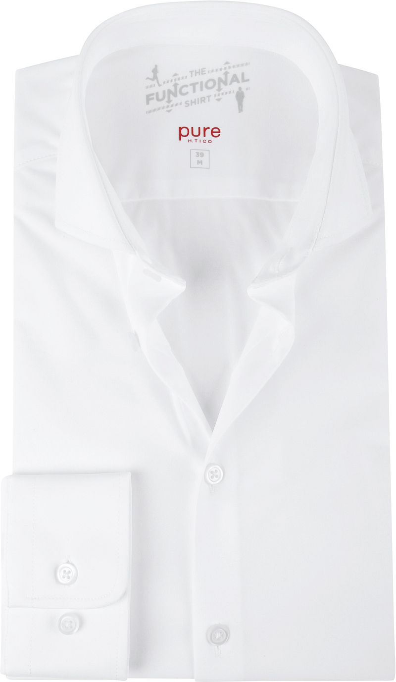 Pure H.Tico The Functional Weiß Shirt - Größe 43 günstig online kaufen