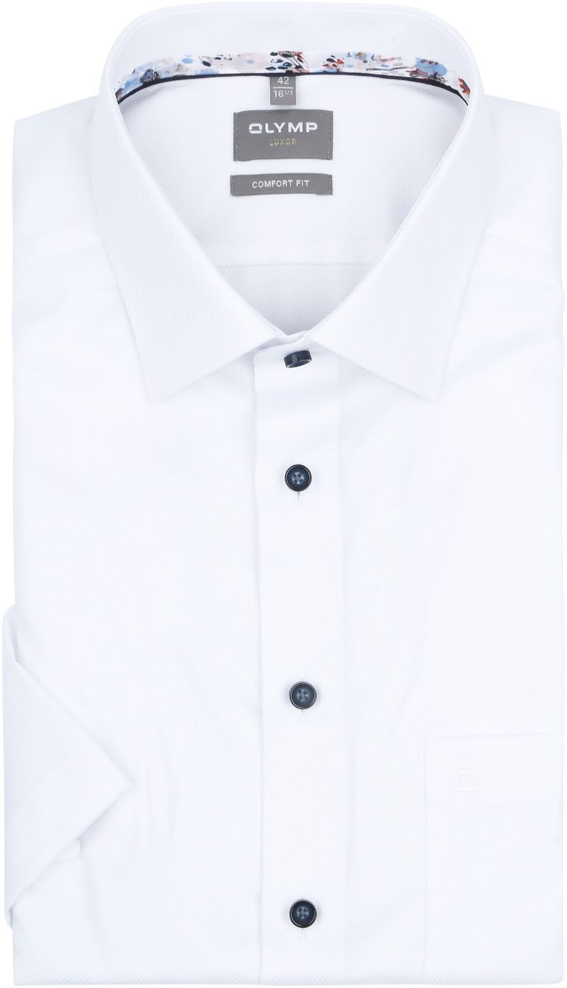 OLYMP Short Sleeve Overhemd Luxor Wit product