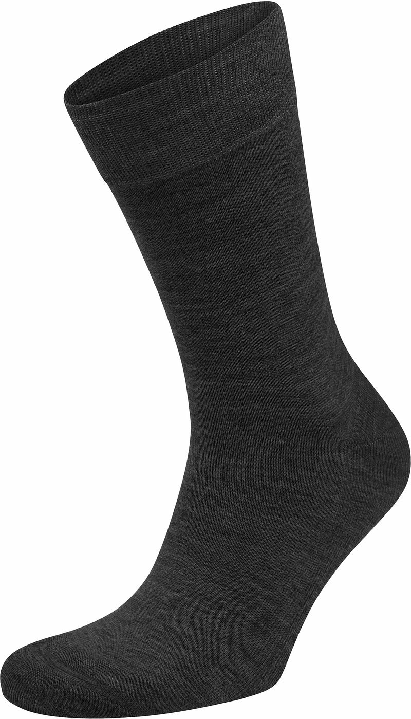 Suitable Merino Sokken Antraciet 6-Pack