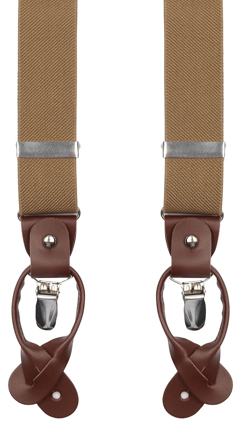 Suitable Luxe Hosenträger Beige - günstig online kaufen