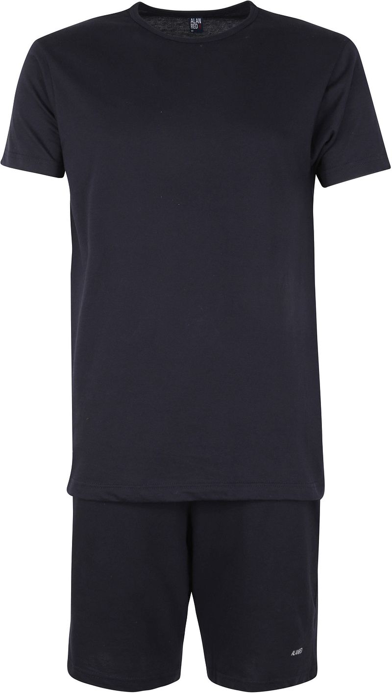 Alan Red Pyjama Derby Foncé Bleu foncé Bleu taille L