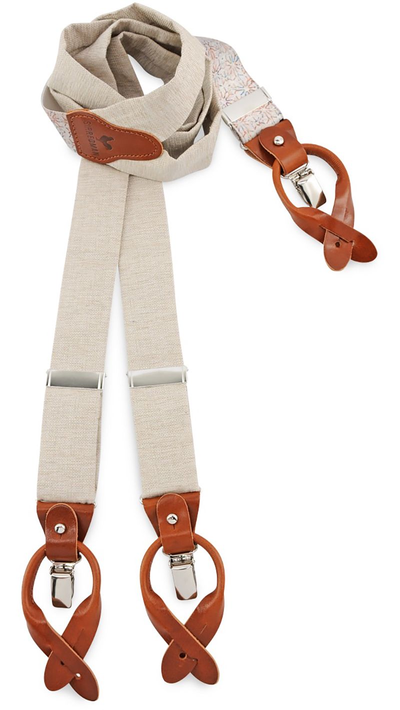 Sir Redman Hosenträger Combi Pack Hellbeige - günstig online kaufen