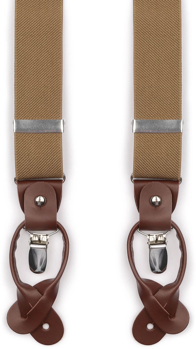Suitable Bretelles Luxe Marron Beige