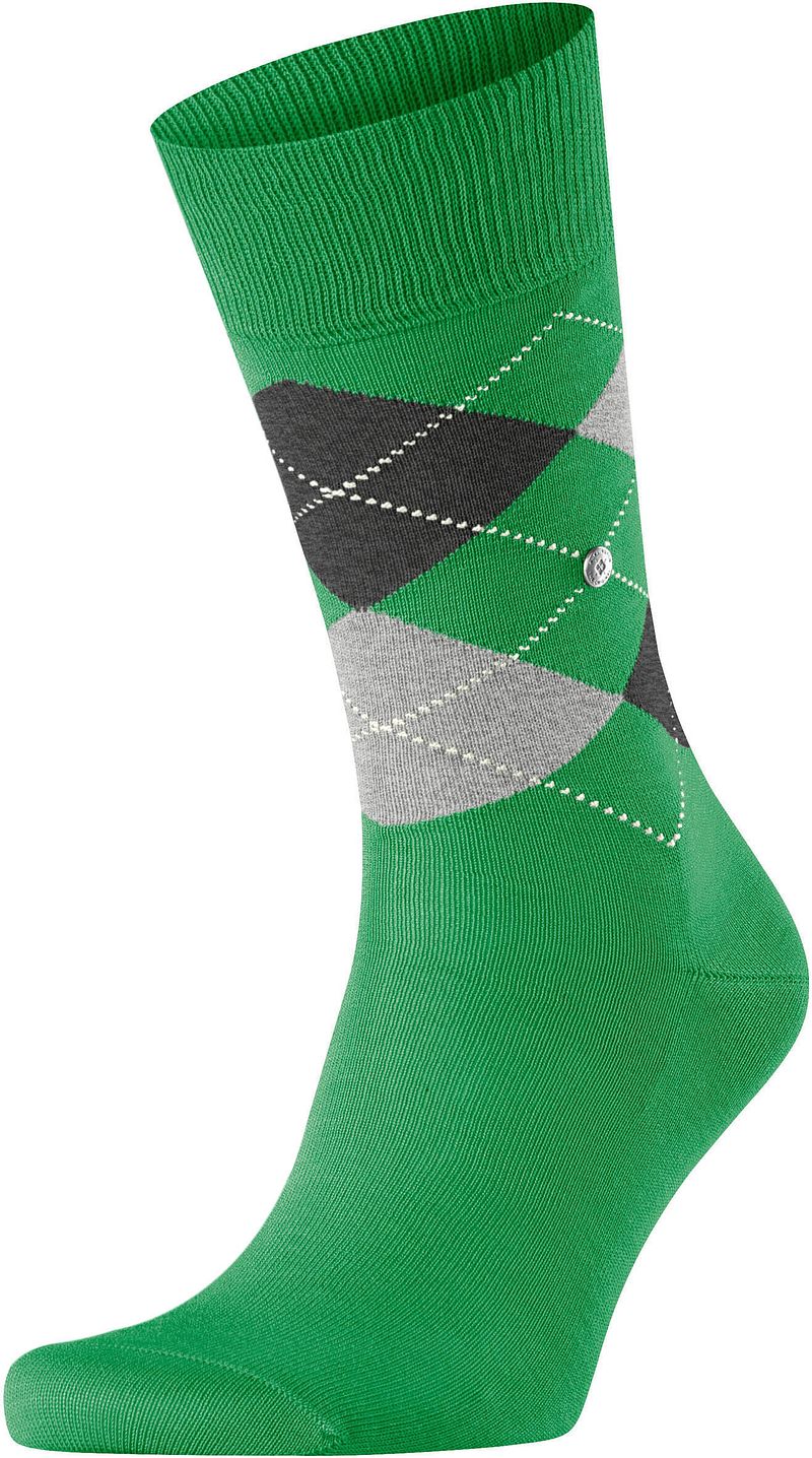 Burlington Manchester Sok Ruit Groen 7261