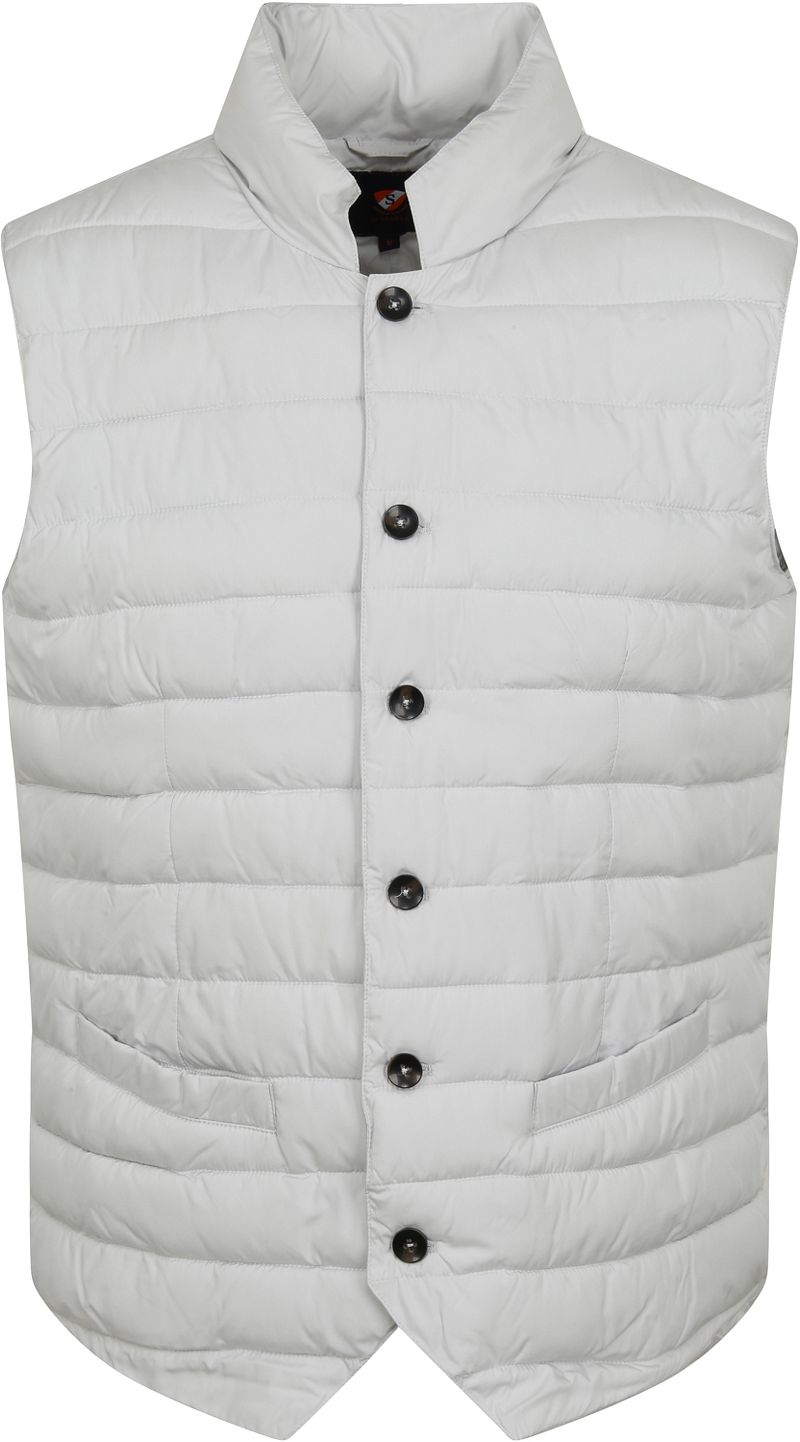 Suitable Veste Sans Manches Silver Argenté taille L