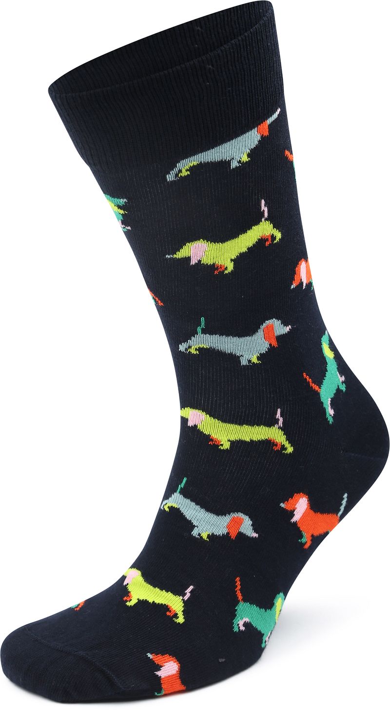 Happy Socks Puppy Love Navy - Größe 41-46 günstig online kaufen