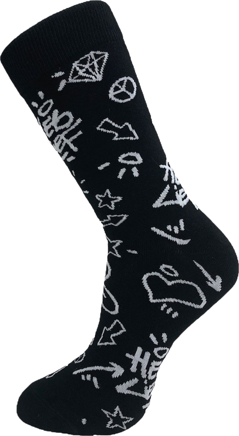 Let's Do Good Chaussettes Dennis Multicoloré Noir taille 41-46