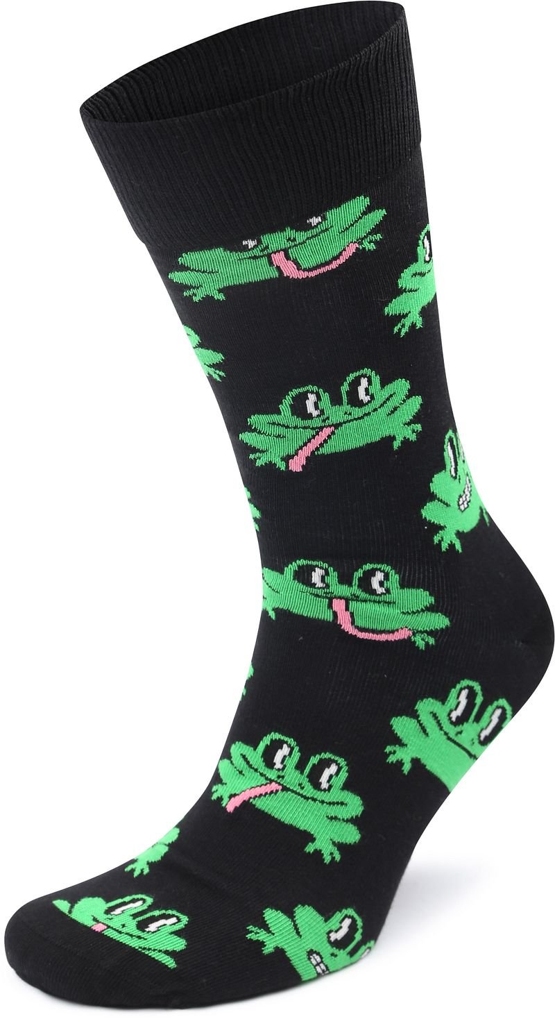 Happy Socks Sokken met labelstitching model 'Frog'