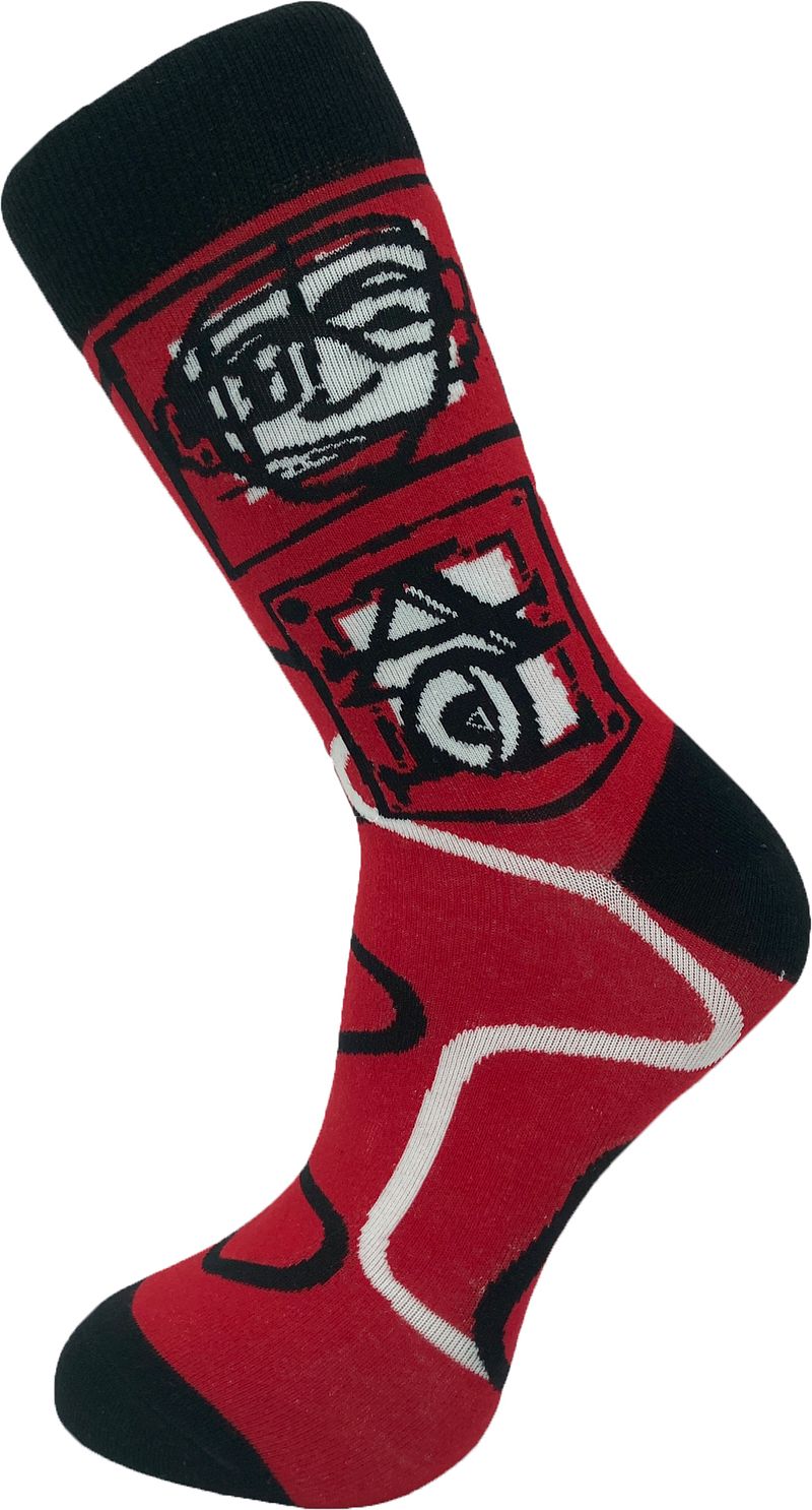 Let's Do Good Chaussettes Sebastian Multicoloré Rouge taille 41-46