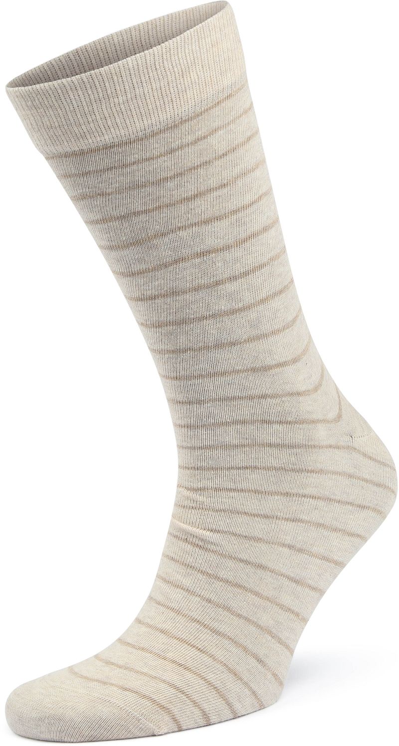 Suitable Socken 3-Pack Druck Ecru - Größe 42-46 günstig online kaufen