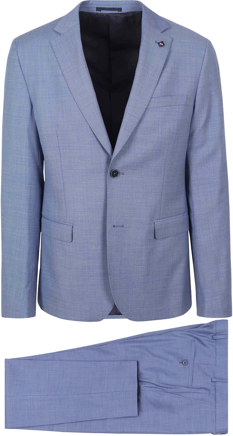 Suitable Toulon Suit Wool Blau - Größe 50 günstig online kaufen