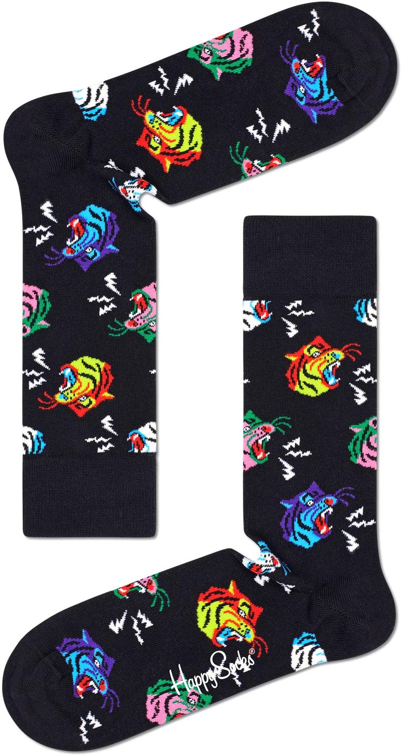 Happy Socks Sokken Tiger Socks Zwart online kopen