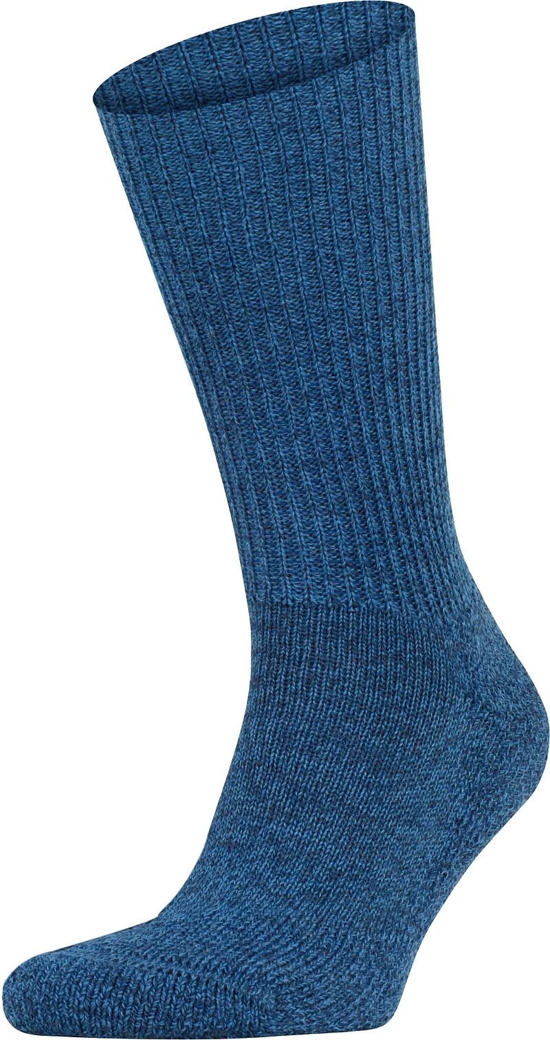 Falke Walkie Wandelsok Wol Blend Blauw 6660