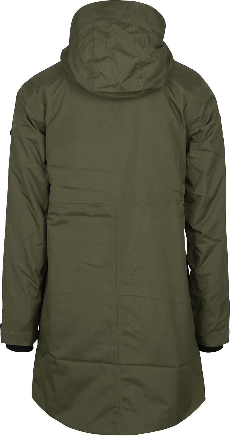 Didriksons Parka Kenny Donkergroen