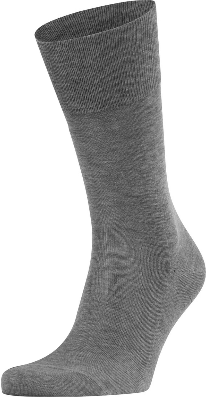 FALKE Tiago Socken Grau 3390 - Größe 39-40 günstig online kaufen