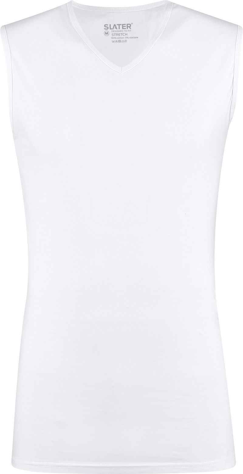 Slater Basic Singlet Weiß - Größe S günstig online kaufen