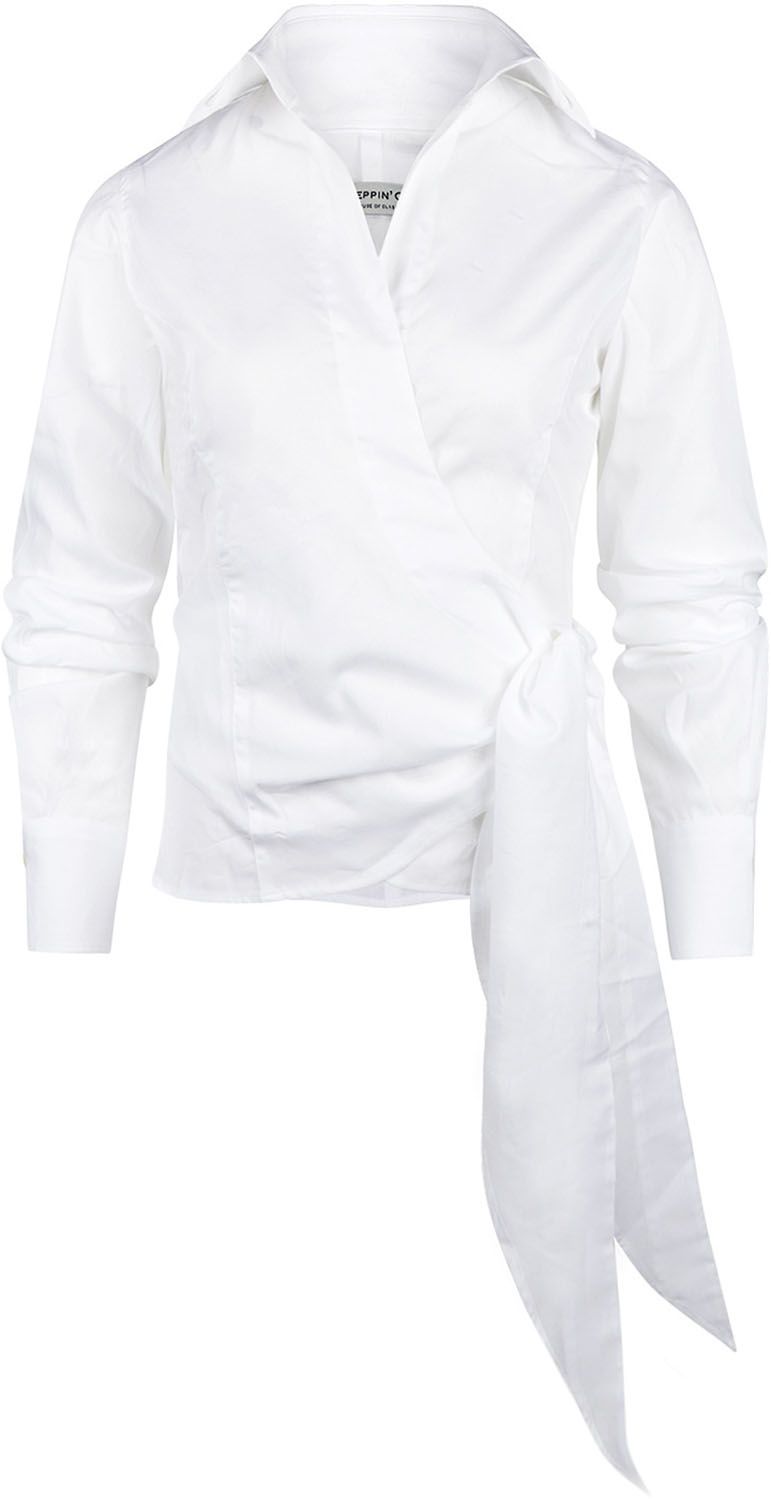 Steppin' Out Wikkel Blouse Julia Wit