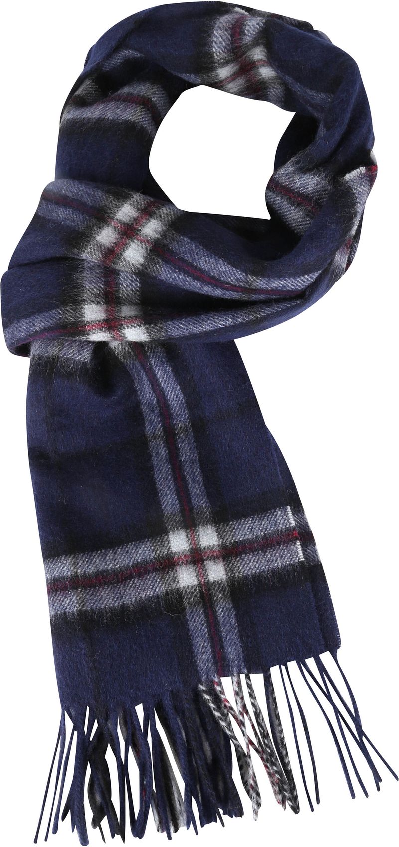 Barbour Scarf Thompson Dark Blue Multicoloré Bleu foncé Bleu