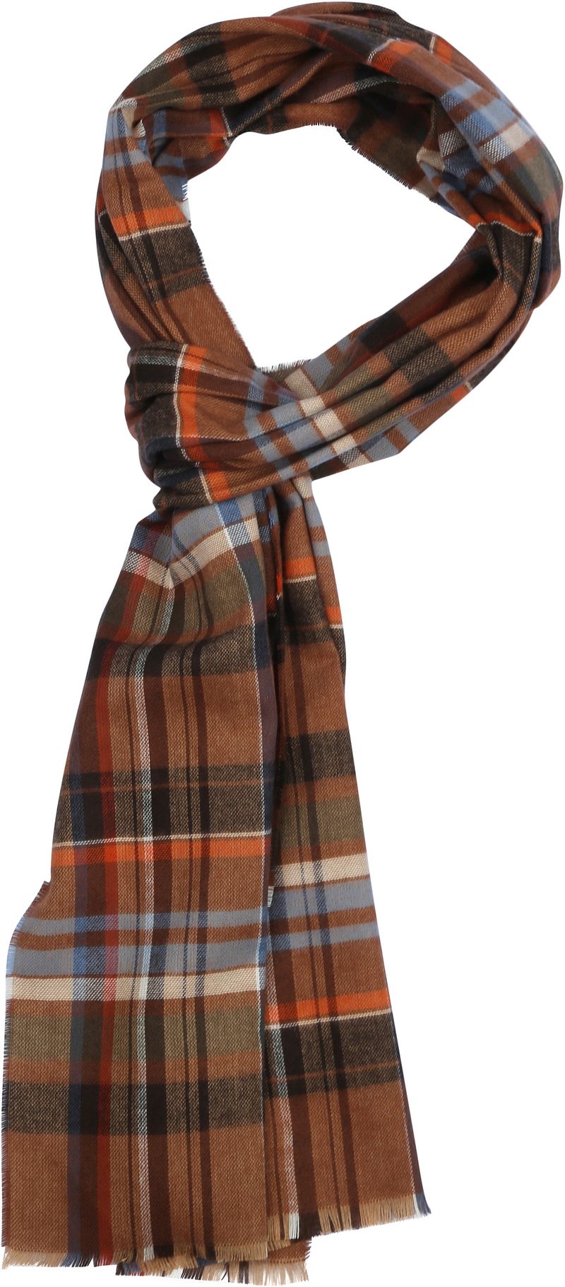 Echarpe pour hommes Fenêtre Multicoloré Orange