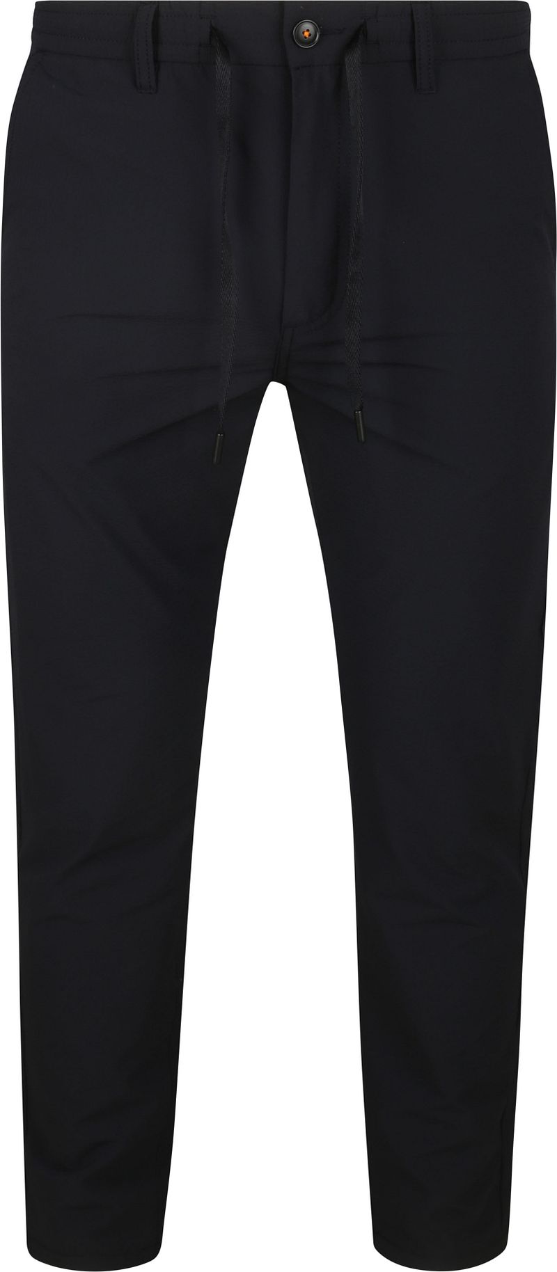 BOSS Chino Seersucker Navy - Größe W 33 - L 34 günstig online kaufen