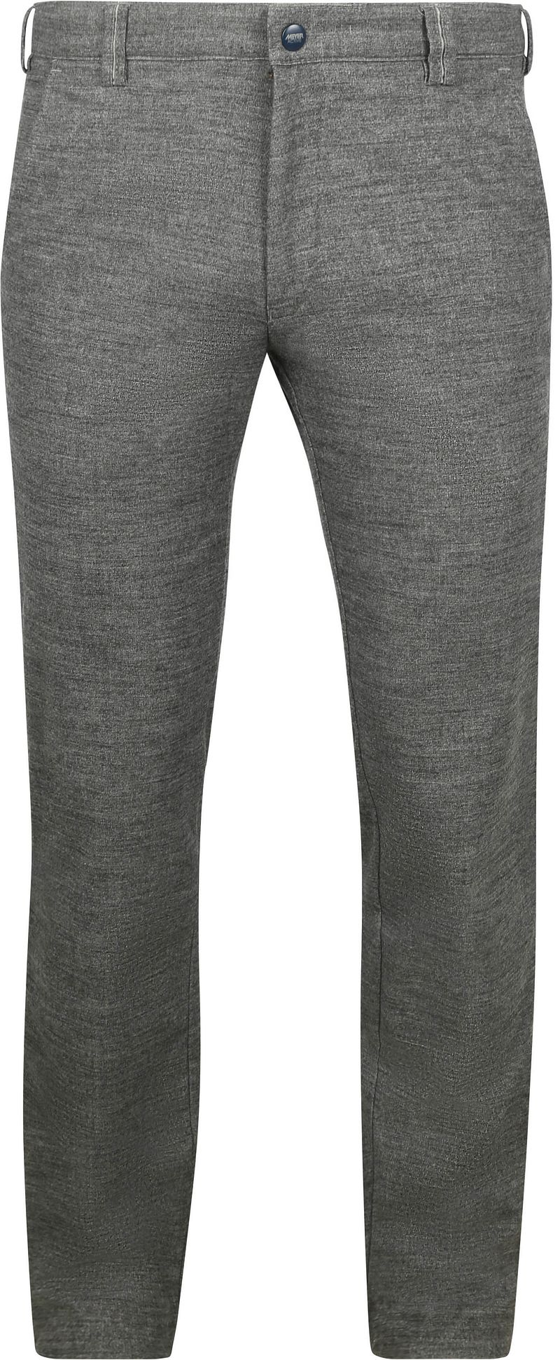 Meyer Chino Bonn Melange Grau - Größe 25 günstig online kaufen